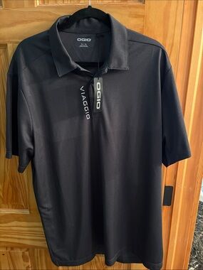 OGIO Men's Black Viaggio Polo Shirt
